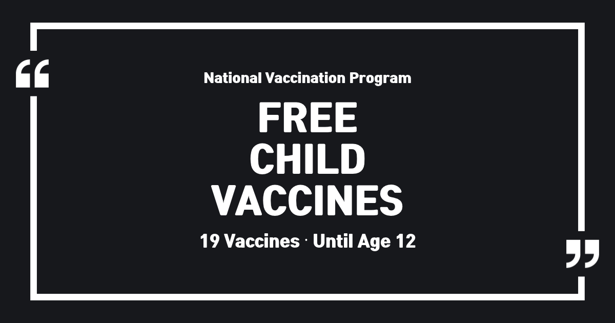 Free Child Vaccines in Korea: 19 Vaccines Until Age 12