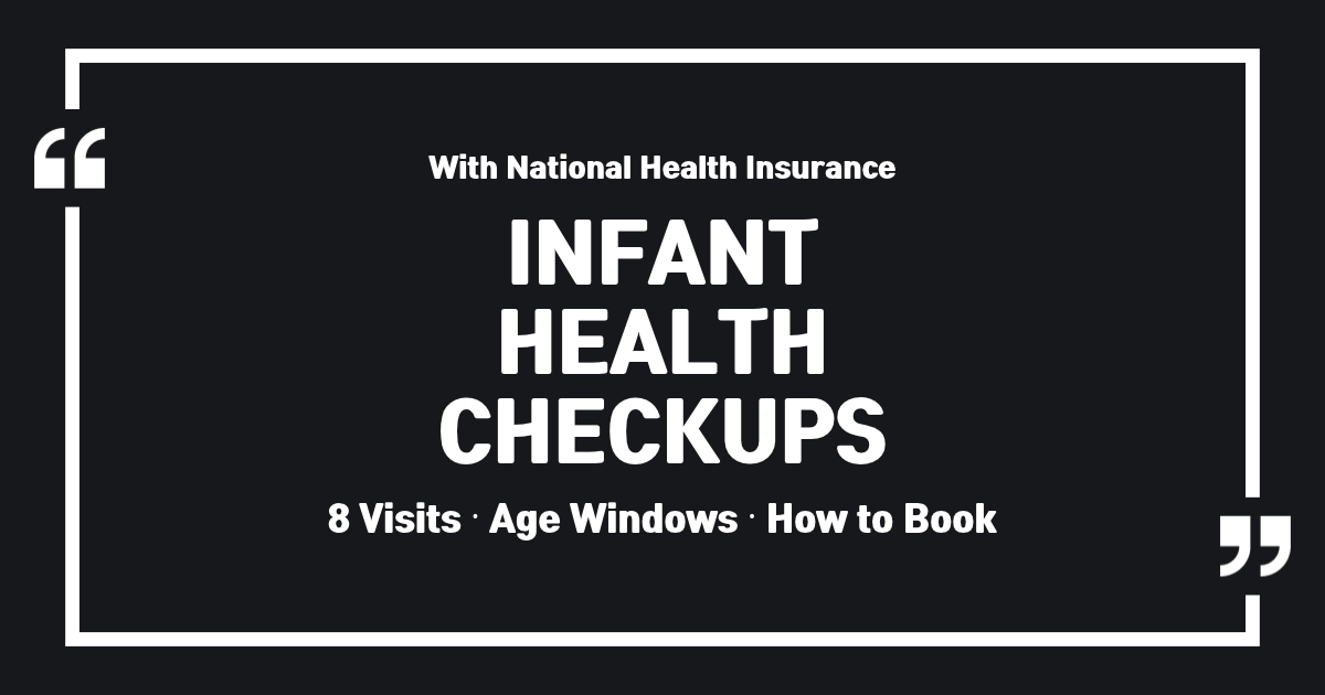 Infant Health Checkups in Korea: 8 Free Visits Before Age 6