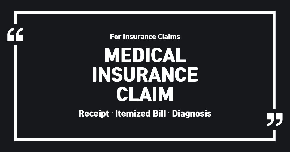 Medical Insurance Claim in Korea: Which Papers to Get