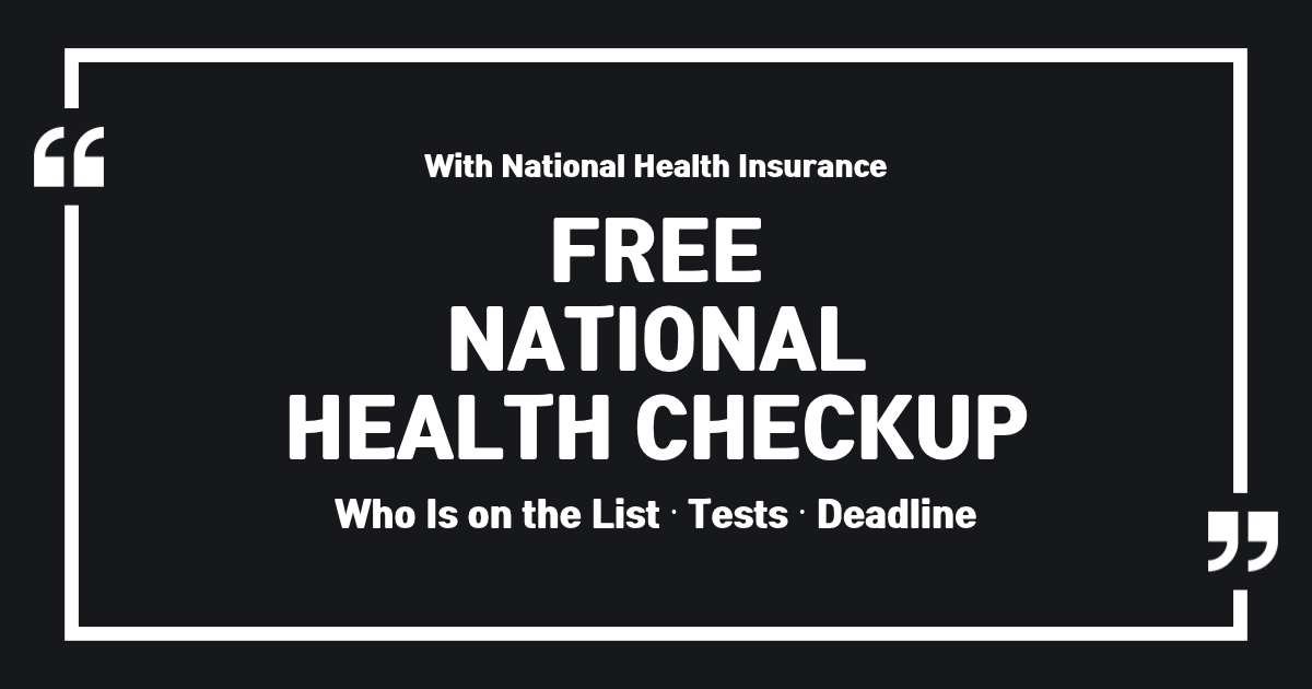 National Health Screening in Korea: Free Checkup With NHIS